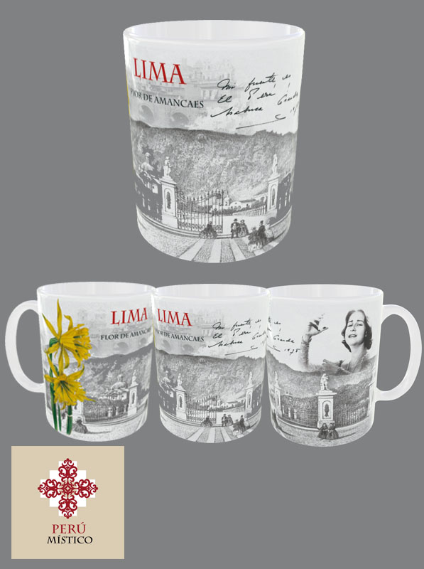 Taza de 11 Onzas - Chabuca Granda - Amancaes