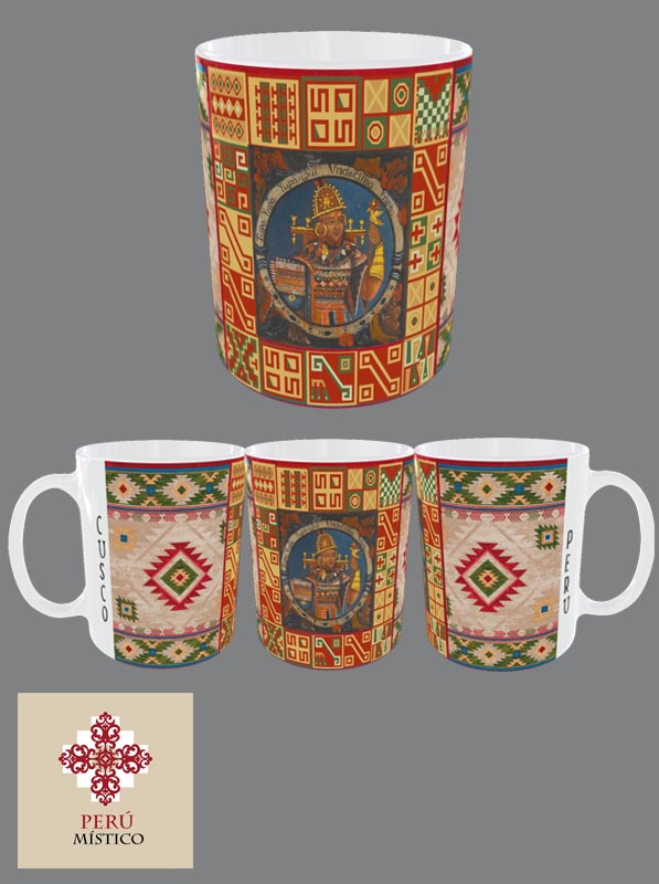 Taza de 11 Onzas - Tokapu - Inca Yupanqui